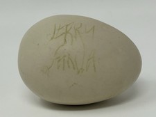 Jerry Garcia SIGNED Autographed Wooden Egg Grateful Dead Autograph JSA COA LOA