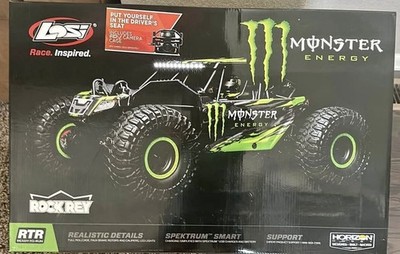 Losi Rock Rey Monster Energy Limited Edition 1/10 Scale RC Truck NIB SEALED