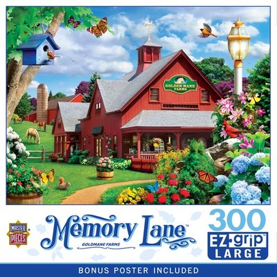 MasterPieces - Memory Lane - Goldmane Farms 300 Piece EZ Grip Jigsaw Puzzle