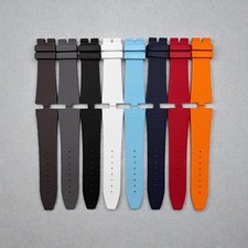 24mm Easy Change Watch Band Rubber Strap Fits Vacheron Constantin Overseas 7900V