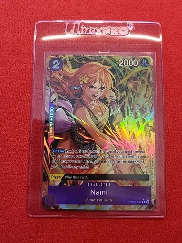 ⭐ Rare ⭐ One Piece PRB02 Nami Alt-Art PRB02-012 Rare+ ⭐