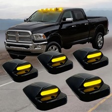 Amber Led Cab Roof Marker Running Light For 03-18 Dodge Ram 1500 2500 3500 Truck