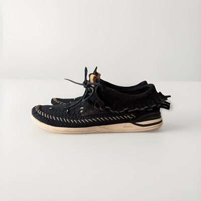Visvim Maliseet Folk Moccasin 10.5 / 9.5 Black
