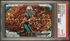 2023 PANINI PRIZM BRYCE YOUNG FIREWORKS NO HUDDLE #F6 RC PSA 10 GEM MINT PANTHER