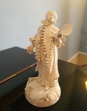 Statuetta - Contiero D'este Nobildonna Terraglia invetriata