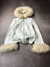 CRAZY 80-90s ISSEY MIYAKE JUNYA STYLE JAPANESE RARE LUXURY FUR/LEATHER JACKET