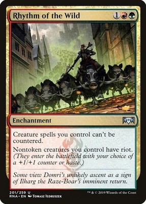 Rhythm of the Wild 1x  MtG Ravnica Allegiance SP/NM