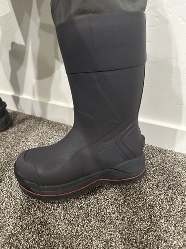 Simms Guide G3 Gore-Tex Pro Bootfoot (Felt) Waders Men’s Size L-10 Gunmetal New - Picture 15 of 19