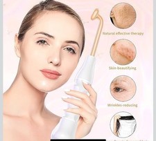 High Frequency Facial Skin Care Wand Machine Acne Hair Treatment Set