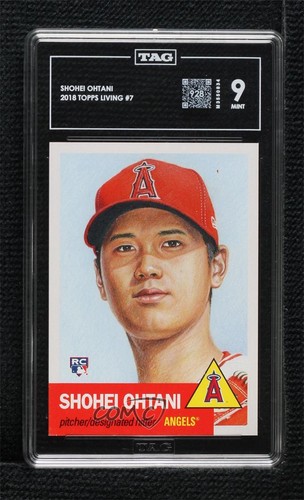 2018 Topps Living Set Online Exclusive /20966 Shohei Ohtani #7 Rookie RC 1j2