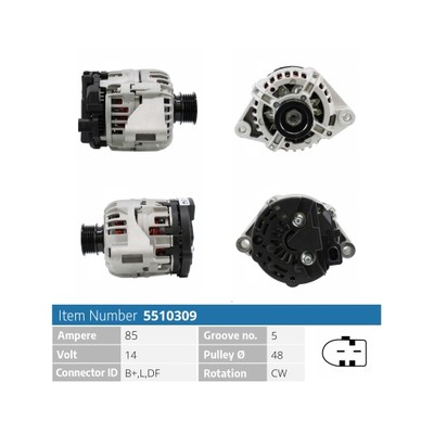 Wechselstromgenerator EB1923Q GNU2630 8EL012428701 YLE102420 YLE102420E