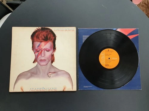 DAVID BOWIE - ALADDIN SANE 1973 UK PRESS 12" VINYL RECORD LP