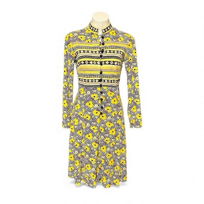chinese dress ladies Vintage Balloon Sleeve Maxi Dress – MAUVSTUDIO®