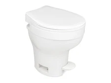Thetford Aqua-Magic VI Low Profile RV Toilet with Pedal Flush, White