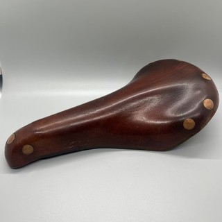 Brooks Colt Black Leather Saddle with Copper Rivets and Steel Rails