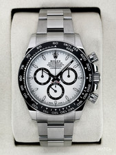 NEW 2026 Rolex Cosmograph Daytona 40mm 126500LN Stainless Steel White Panda Dial