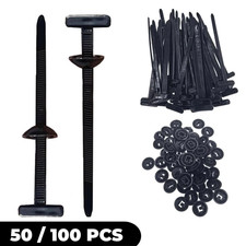 Heavy Duty Nylon Universal Cable Tie Buckle Self Locking Nylon Zip Ties Holder