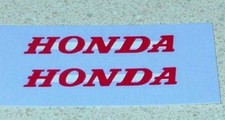 Pair Matchbox 38C Honda Motorcycle Trailer Stickers MB-38C