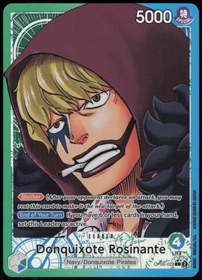 One Piece Awakening of the New Era Donquixote Rosinante Alt Art OP05-022 NM EN