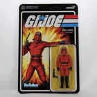 Hasbro ReAction GI Joe Super7 Red Laser Gunner Carded Action Figure