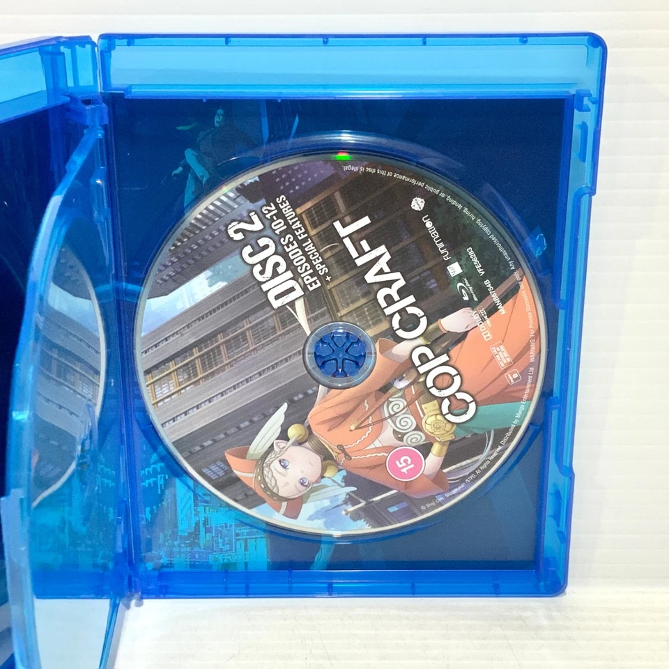 Cop Craft The Complete Series - Anime Blu Ray - Tested & Working - Free Postage - image 2 of 4