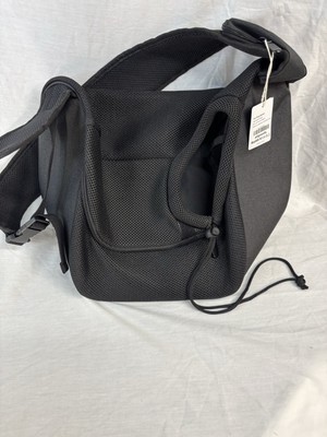 Allgoods Pet Dog Cat Sling Bag Pouch Carrier Travel Black Black Small 