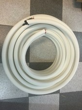AIR CONDITIONER TUBE 1/4" 1/2" INSULATED COPPER PIPE TWIN PAIR 8 METRE R410A