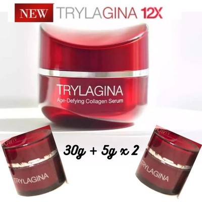 Trylagina Ultimate Collagen Serum Anti-Aging Wrinkle Set 30g + 5g x2 | Thailand