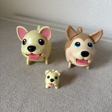2 Spin Master Chubby Puppies Plus Baby Figures READ