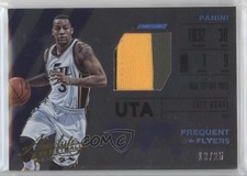 2015-16 Panini Absolute Frequent Flyer Materials Prime 13/25 Trey Burke #30 p7i