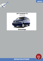 Download VW Transporter T5 (03-15) Reparaturleitfaden Bremsanlagen PDF