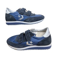 Converse 1984 Olympic Jogger Nylon Suede Women's 6.5 Navy Blue Vintage Sneakers