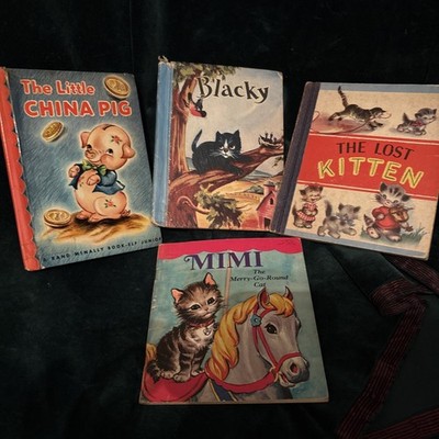 Mimi: The merry-go-round cat (A Whitman book) + 3 More