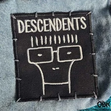 Descendents Milo ~ High Quality Embroidery, Durable Weatherproof Canvas Patch