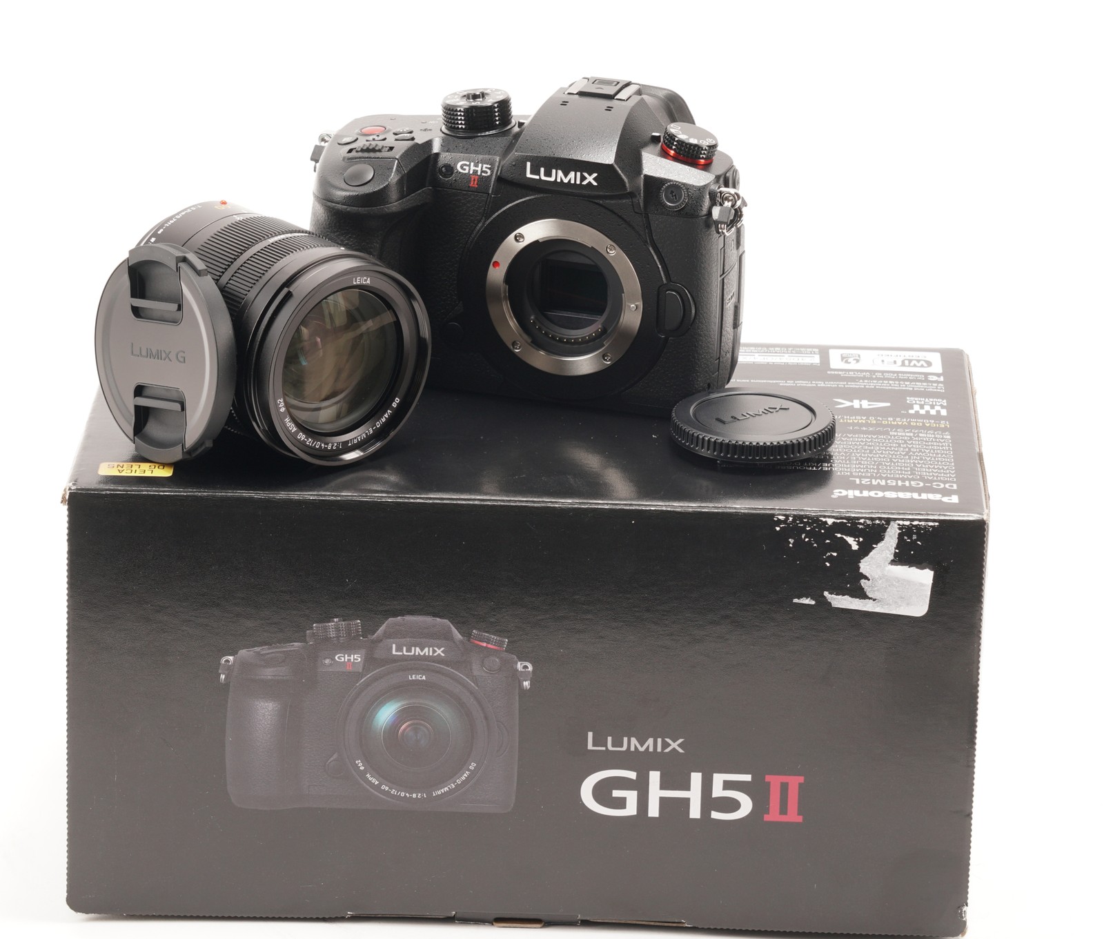 Panasonic Lumix GH5 II Mirrorless Digital Camera with 12-60mm f/2.8-4 Lens