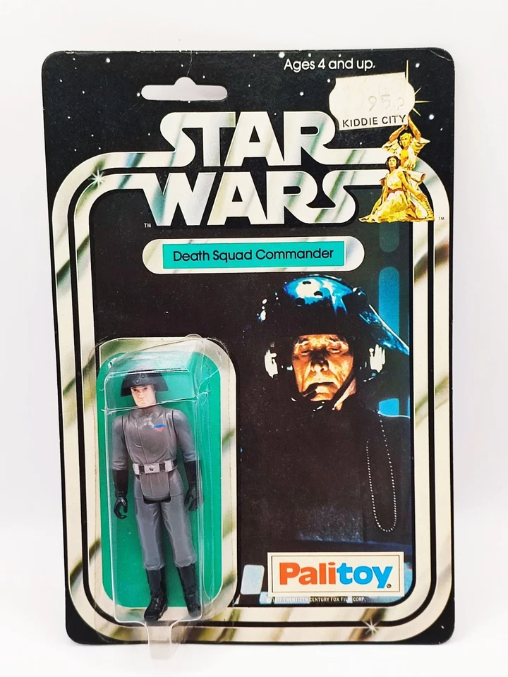 1977 PALITOY STAR WARS 12 BACK-B - DEATH SQUAD COMMANDER - CASED & GREAT COND - Image 3 of 4