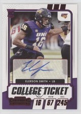 2021 Contenders Draft Picks College Game Ticket Red Elerson Smith #271 Auto 0fp5