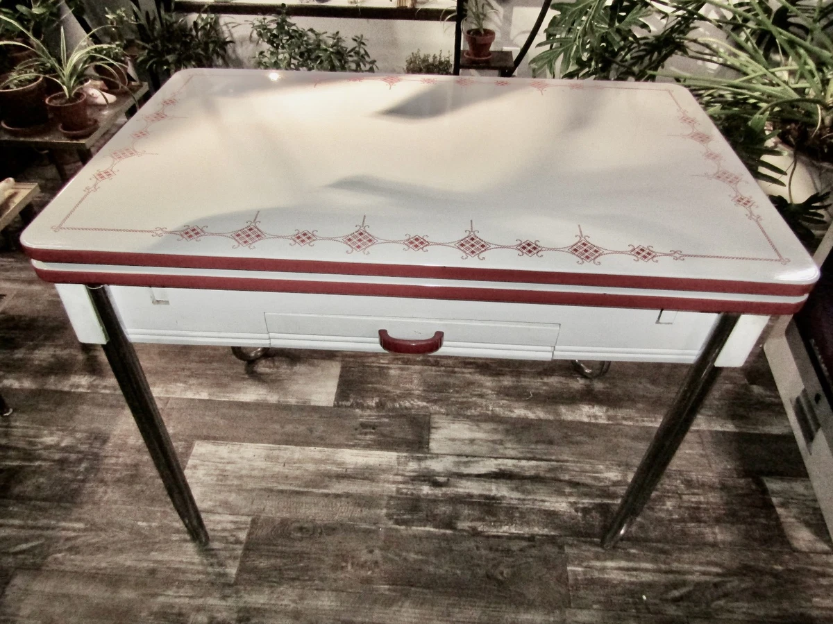 Enamel White Antique Tables for sale | eBay
