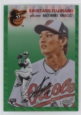2023 Topps Chrome Platinum Anniversary 48/99 Shintaro Fujinami #354 02dl