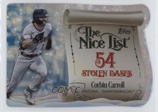 2024 Topps Holiday Making the Nice List Corbin Carroll #MNL-11 0nr3