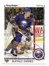 DOUG BODGER 1990-91 UPPER DECK CARD MINT CONDITION