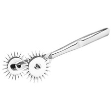 Fun Choice FC Stainless Steel Wartenberg Wheel Neuro Pinwheel Silver 2 Head C...