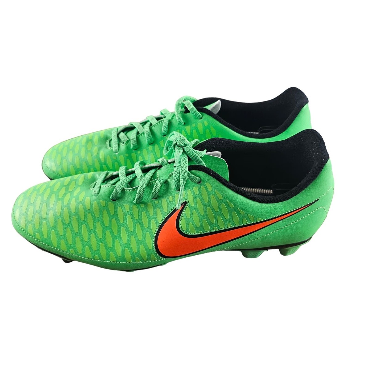 Nike Magista Soccer Cleats Mens 13 Bright Green Orange Swoosh