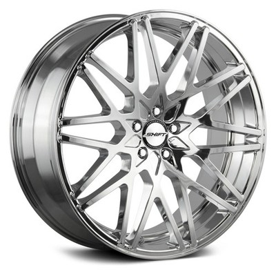 Shift FORMULA Wheels 18x8 (35, 5x114.3, 73.1) Chrome Rims Set of 4