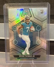 2024 Panini Mosaic - Rookies Brian Thomas Jr. #323 Silver Prizm (RC)