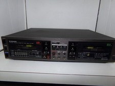 RARE Vintage 1980s PIONEER Double Cassette Deck CT-05W Made in Japan