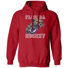 Florida Inspired Design � Hockey Tribute Panther Unisex Hooded Sweatshirt