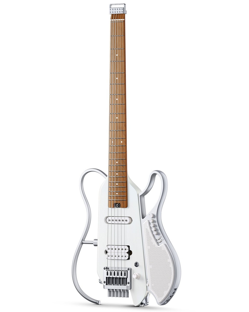 DONNER HUSH X LIVE Electric Guitar + Detachable Speaker Headless