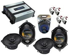 HA-R68 Ford Mustang 99-04 5x7 6x8" 225W, 800W Speaker Sub Amp & 10 Gauge Amp Kit