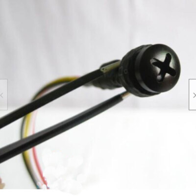 HD 1200TVL Black Screw DIY micro Bullet bar-type Miniature minisize Video camera